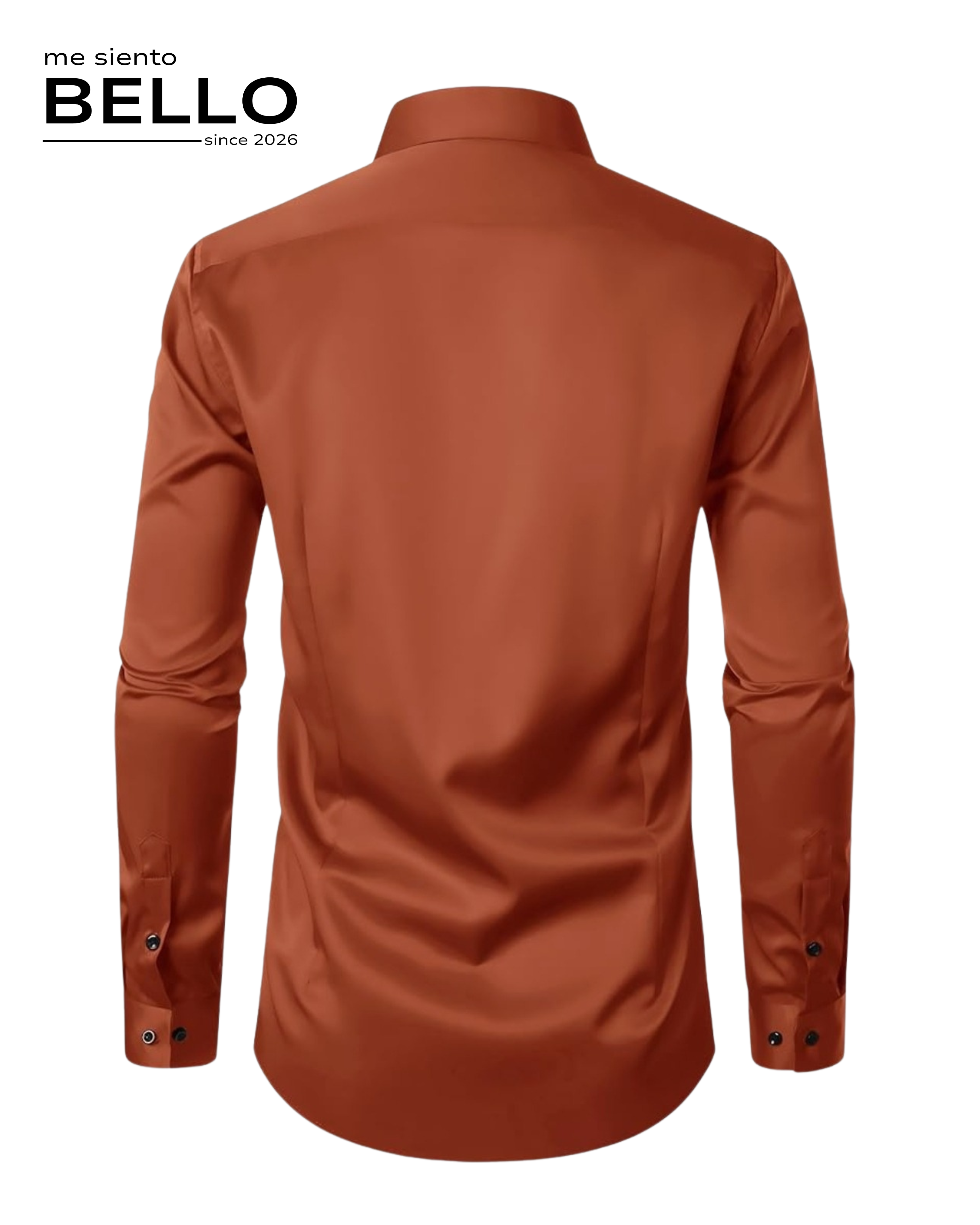 Camisa Presencia - Terracota