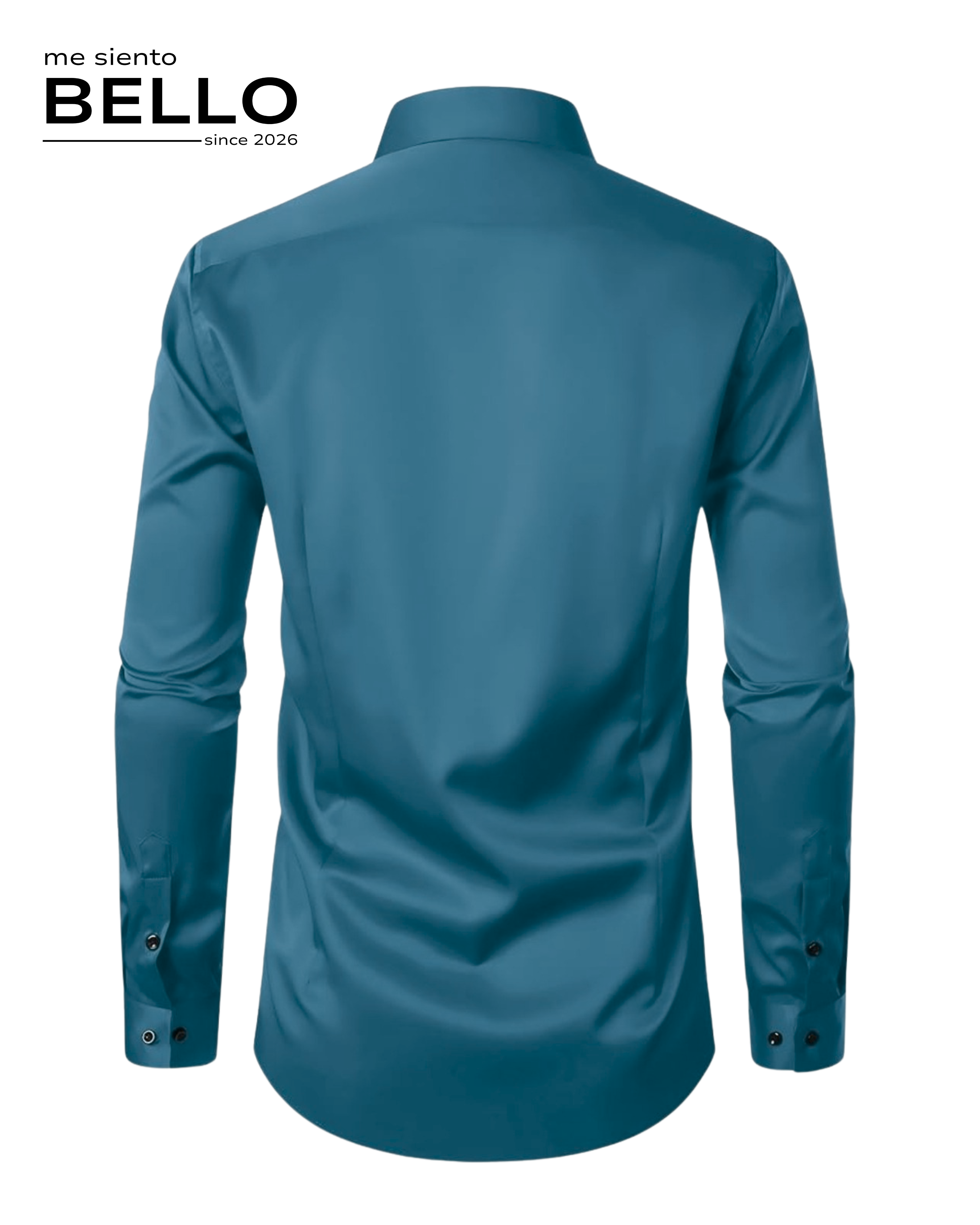 Camisa Presencia - Azulada (Turquesa)