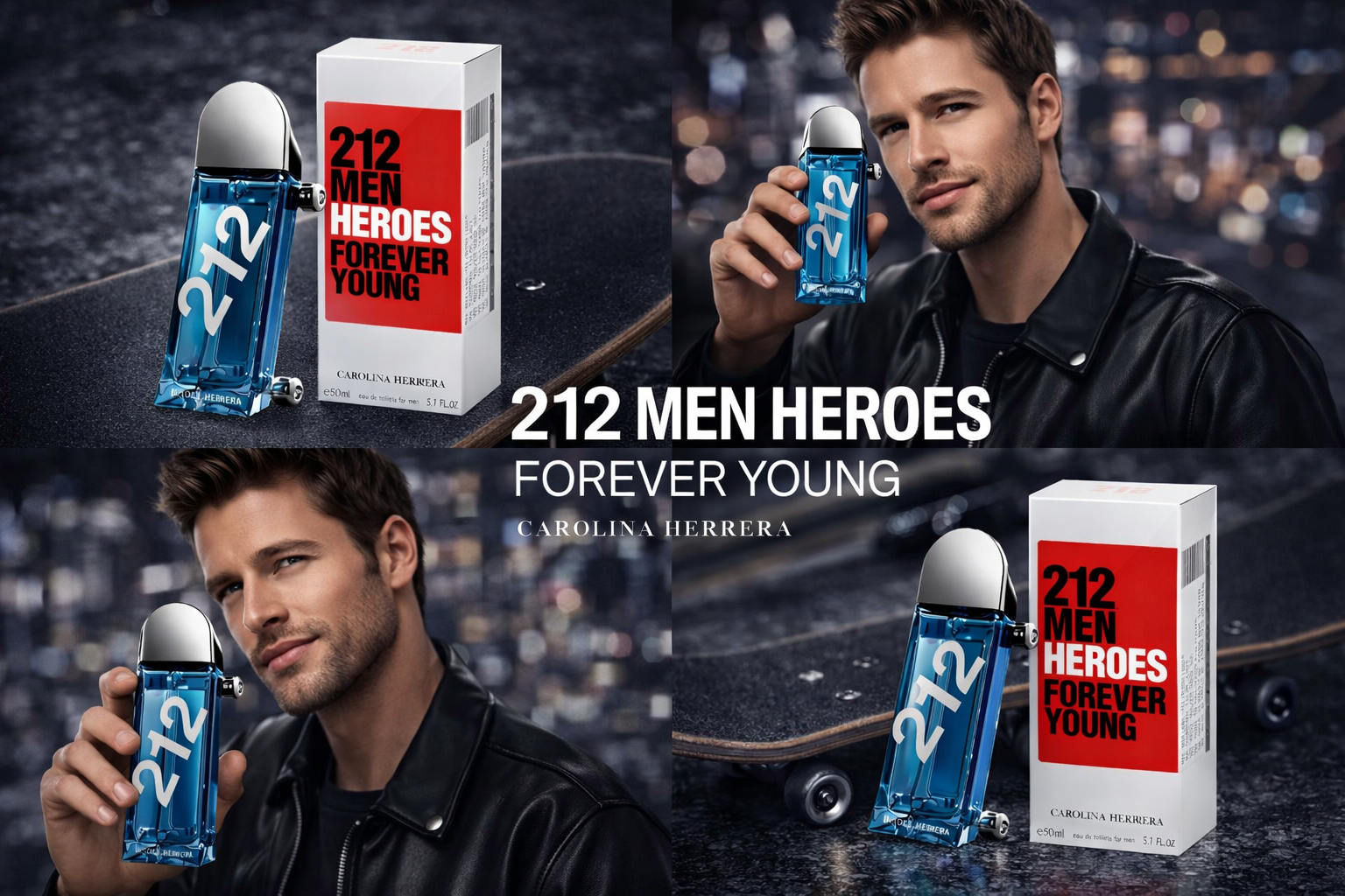 Perfume Esencia 212 MEN HEROES 5.1 fl oz