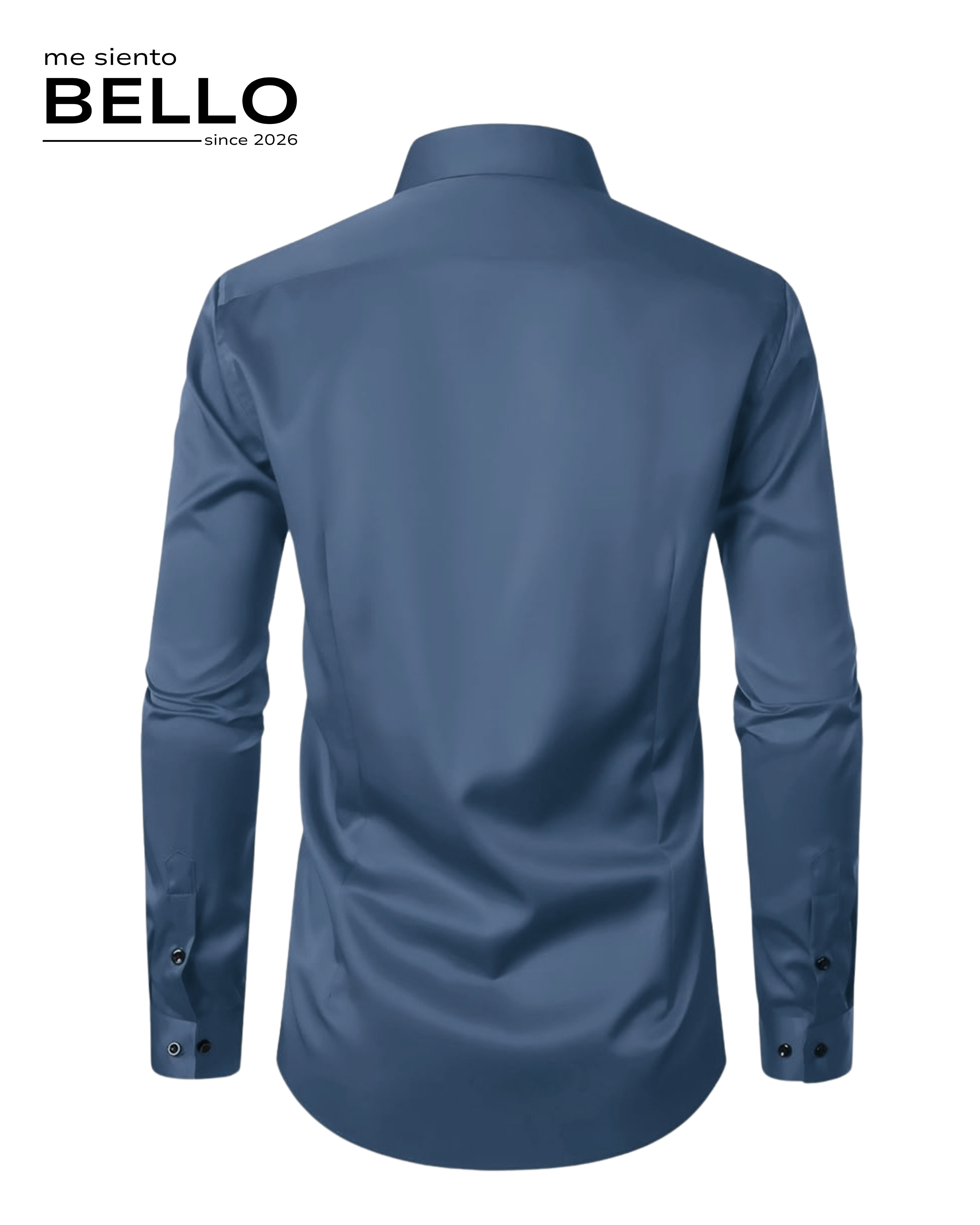Camisa Presencia - Azul Mar