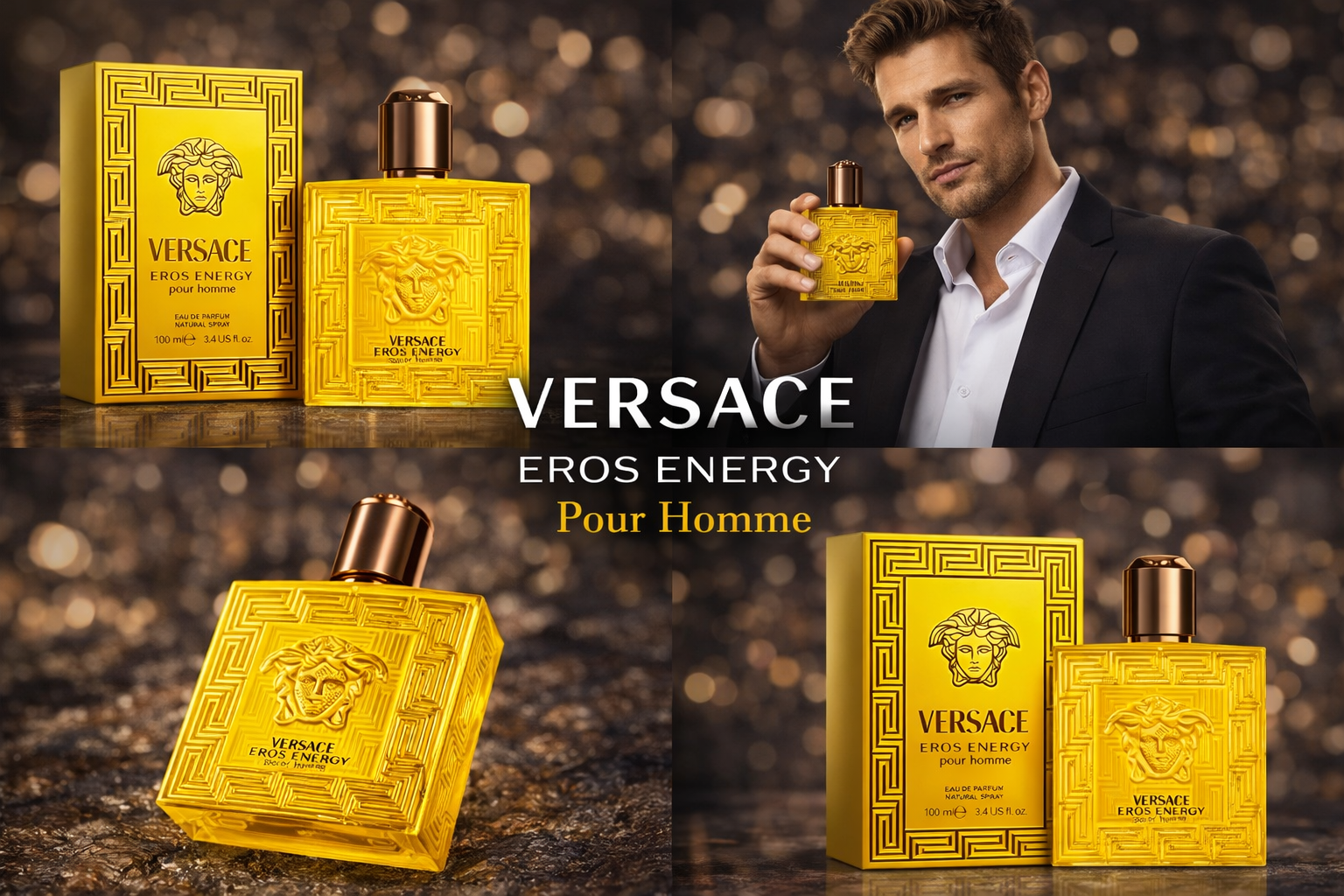 Perfume Esencia -  Versage Eros Energy 3.4 fl oz